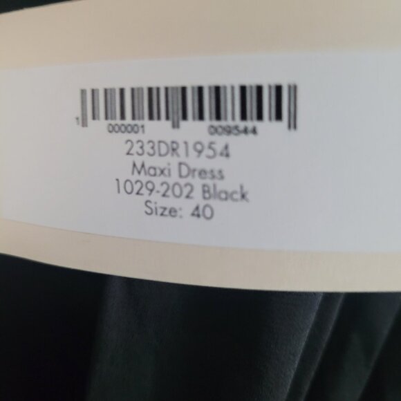 NEW ALEXANDRE VAUTHIER Womens Maxi Dress Gathered Front Plunge V-Neck Size 8 40 - Picture 8 of 8